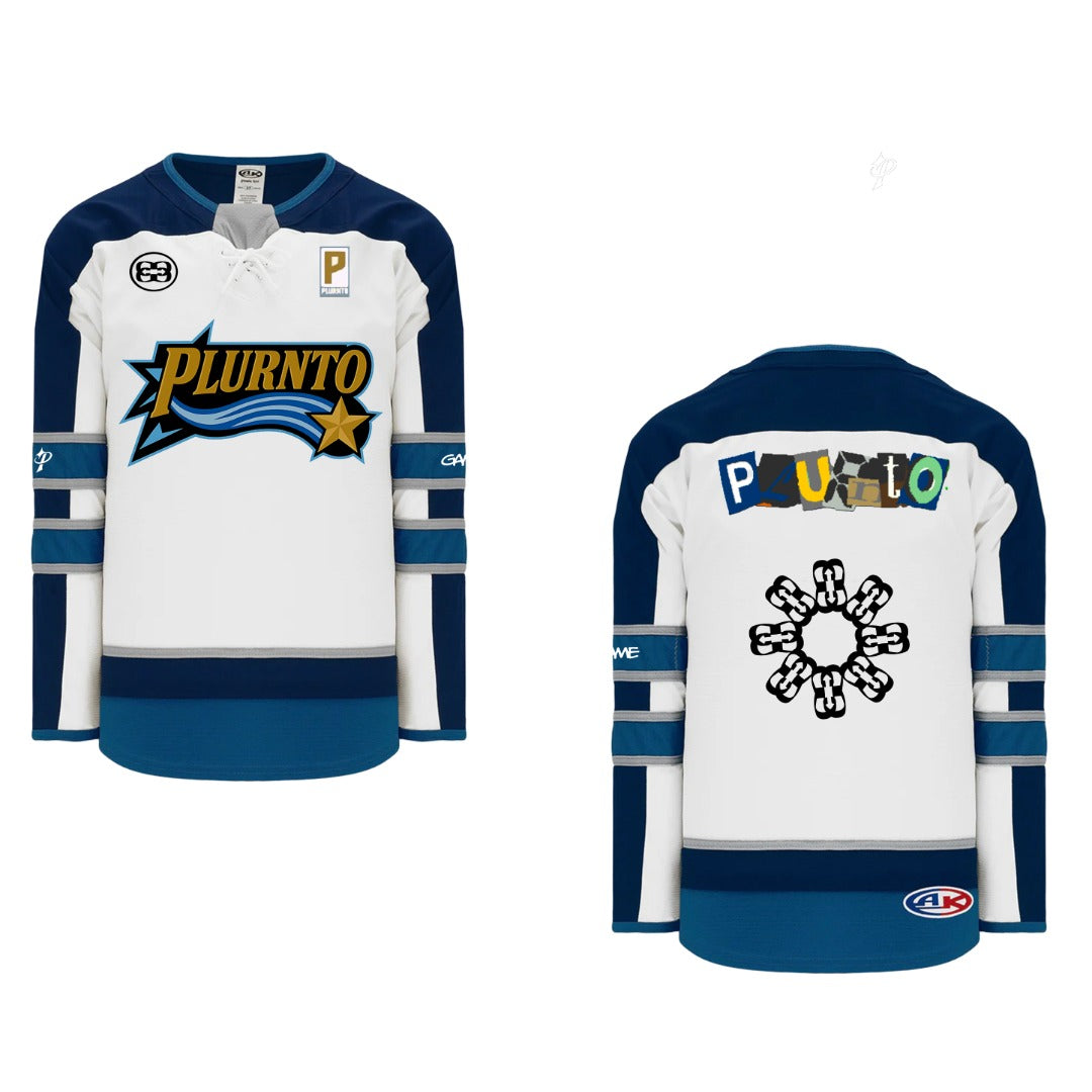 GAME x PLURNTO Hockey Jersey (White)